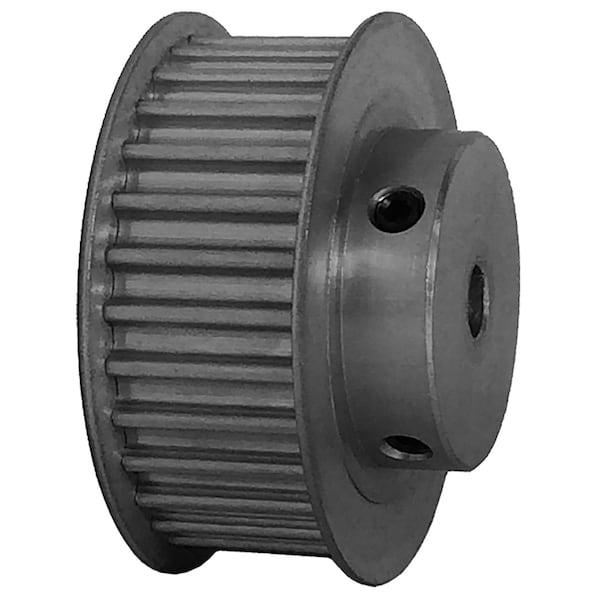 B&B Manufacturing 30-5M15-6FA3, Timing Pulley, Aluminum, Clear Anodized, 30-5M15-6FA3 - main